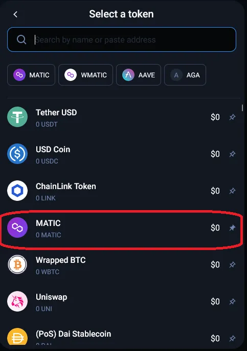 Swapping Cryptocurrency Step 13. 1inch decentralized exchange. 