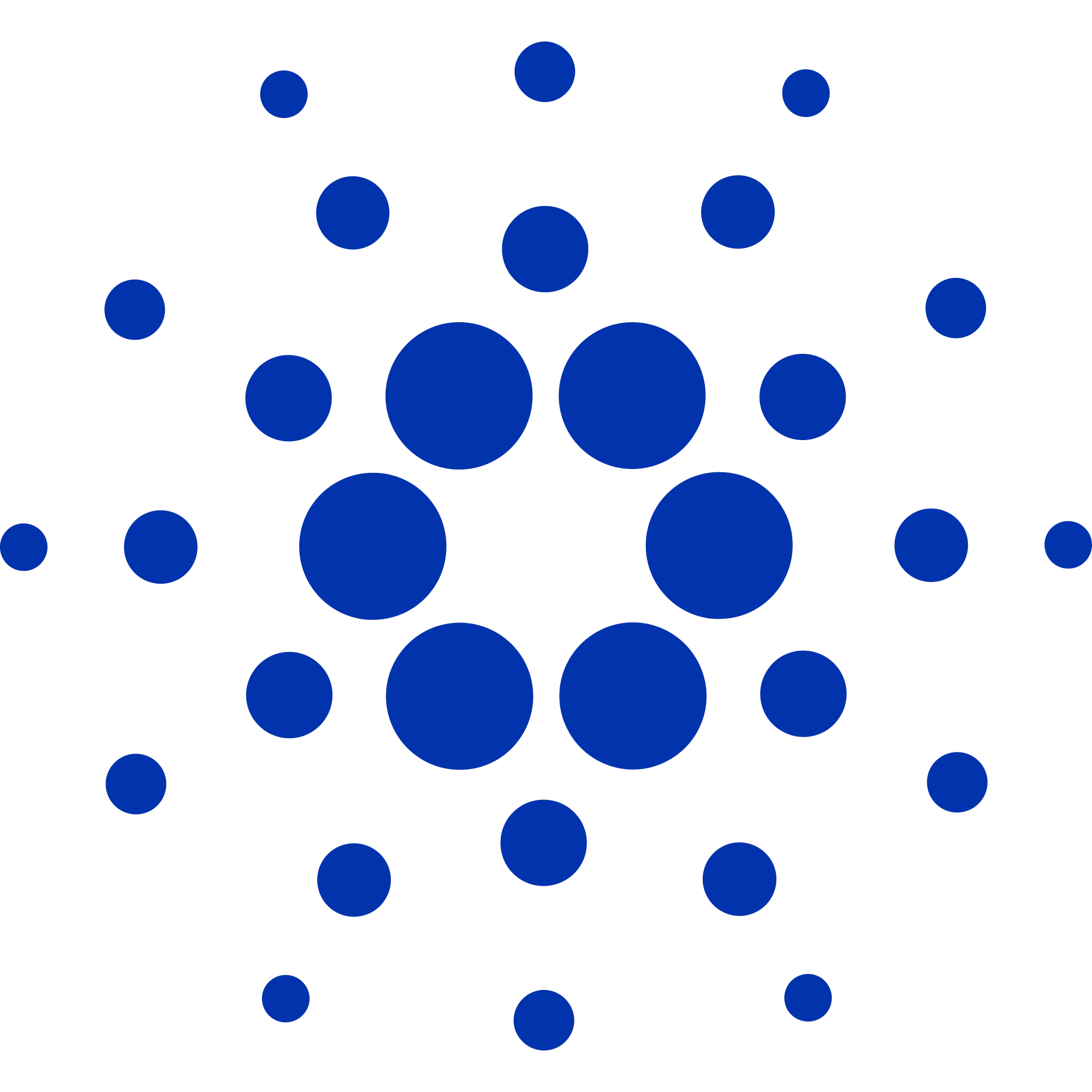 Cardano logo.