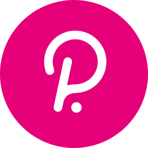 Polkadot logo.