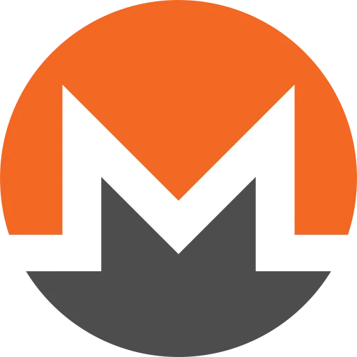 Monero logo.